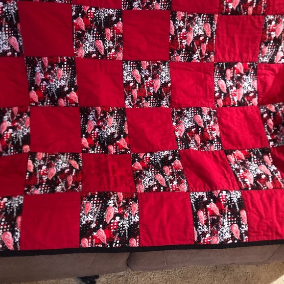Red wings quilt